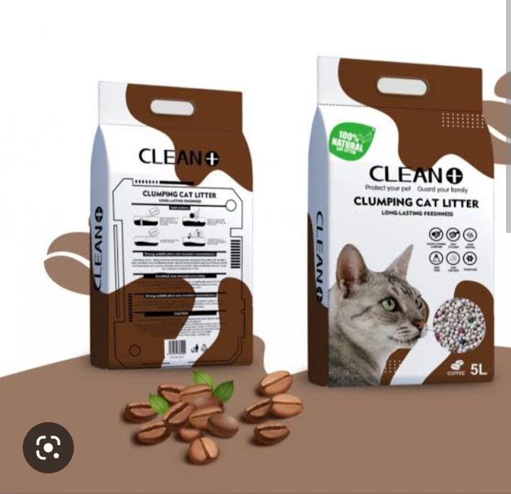 Clean Plus Clumping Cat Litter 5L