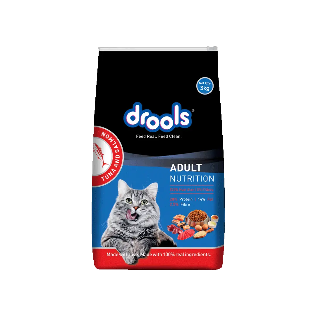 Drools Adult Cat Food Tuna and Salmon (3 kg)