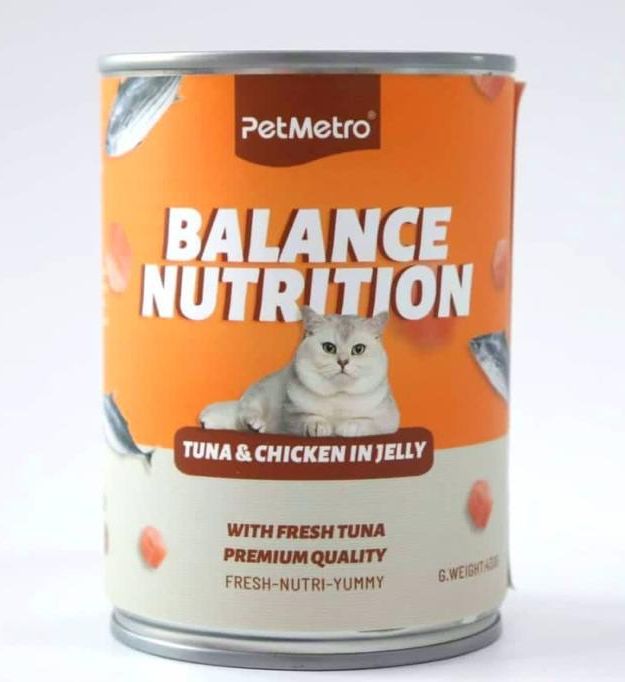 Cat Food PetMetro Balance Nutrition Tuna & Chicken 430gm