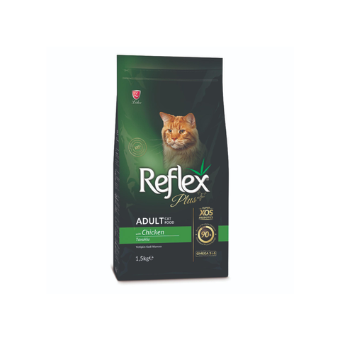 Reflex Plus Adult Cat Food Chicken 1.5Kg
