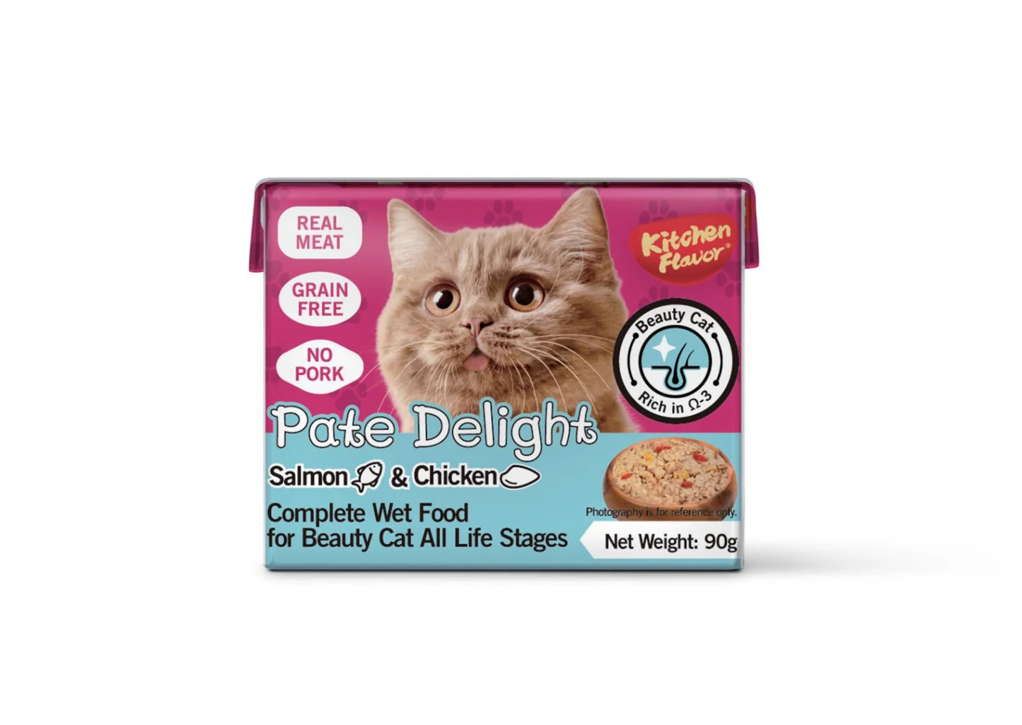 Kitchen Flavor Pate Delight Wet Cat Food 90gm