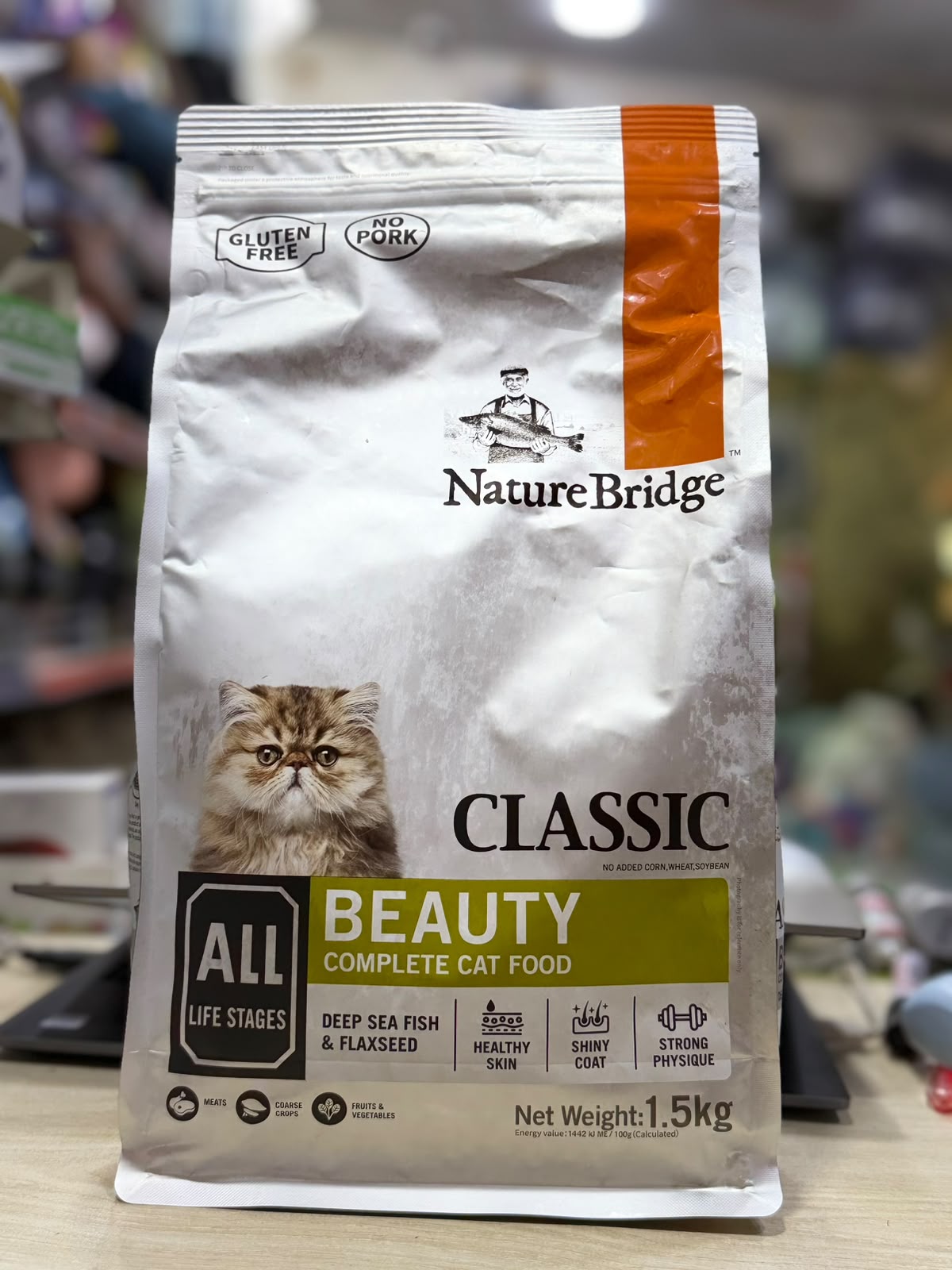 Classic beauty natural cat food 1.5kg